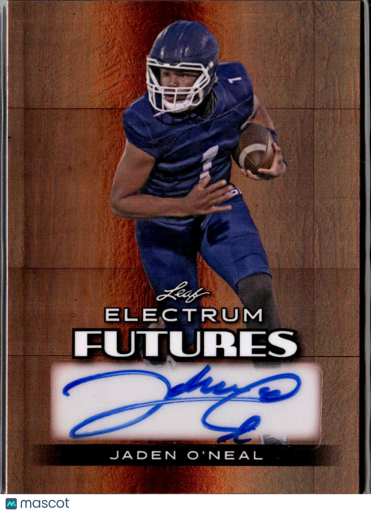 Jaden O'Neal 2024 Leaf Electrum Futures Auto