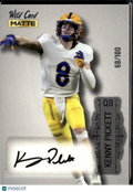 Kenny Pickett 2022 Wild Card Matte Auto Autograph RC 68/100 Pittsburgh Panthers