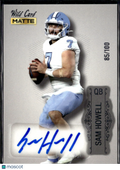 Sam Howell 2022 Wild Card Matte Auto Autograph 85/100 North Carolina
