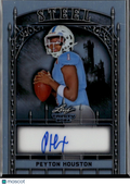 Peyton Houston 2024 Leaf Trinity Steel Auto Autograph RC 11/15 Evangel