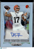 Dorian Thompson-Robinson 2024 Prizm Deca Auto Autograph RC Cleveland Browns