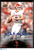 Nate Hybl 2011 Upper Deck University of Oklahoma Sooners Auto Autograph