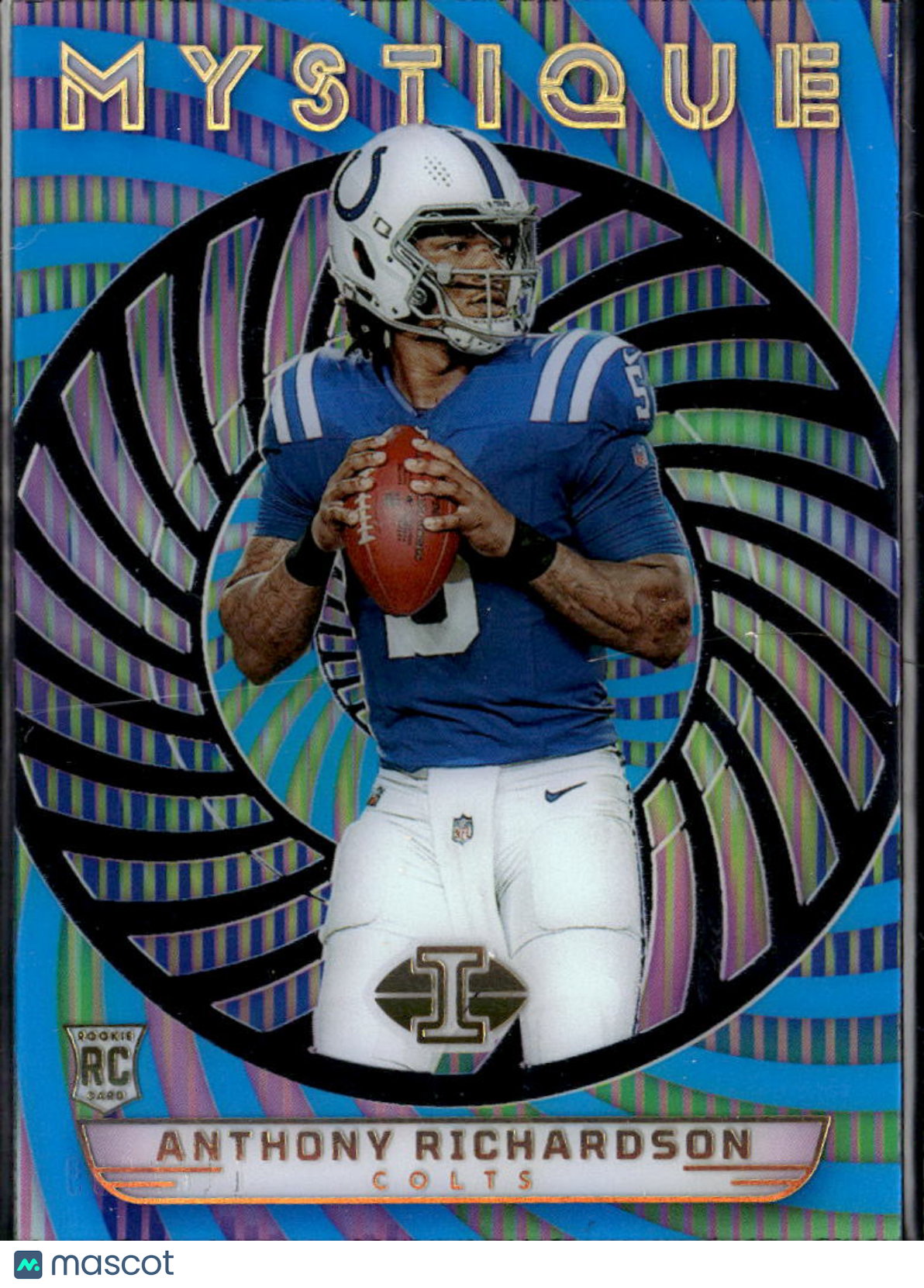 Anthony Richardson 2023 Illusions Mystique RC Blue 118/299 Indianapolis Colts
