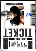 Jack Bech 2025 Contenders Auto Autograph RC Rookie Las Vegas Raiders