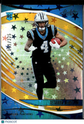 Tetairoa McMillan 2025 Absolute Gold Star Rookie RC 69/325 Carolina Panthers