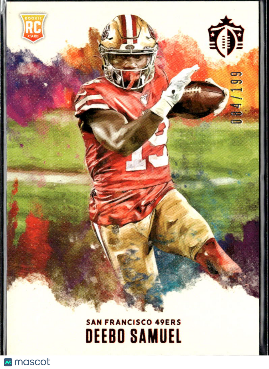 Deebo Samuel 2020 Chronicles Gridiron Kings red RC 84/199 San Francisco 49ers