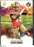Deebo Samuel 2020 Chronicles Gridiron Kings red RC 84/199 San Francisco 49ers