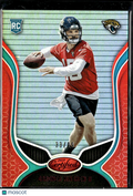 Gardner Minshew II 2019 Certified Red Rookie RC 33/99 Jacksonville Jaguars