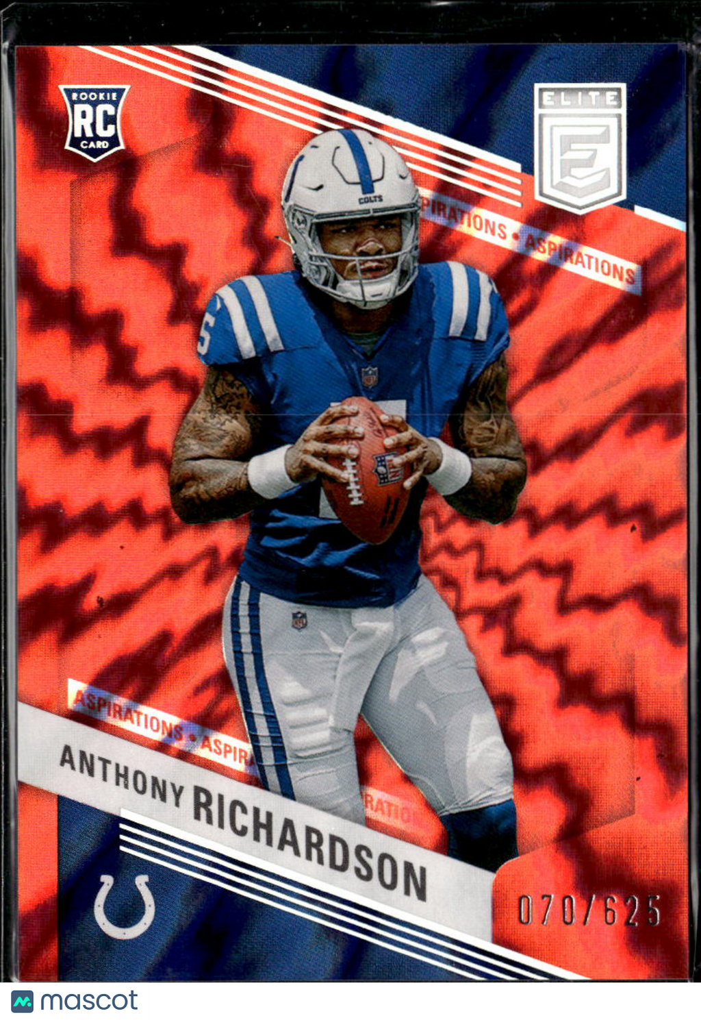 Anthony Richardson 2023 Elite Aspirations Red RC 70/625 Indianapolis Colts