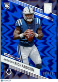 Anthony Richardson 2023 Elite Status RC Blue 306/625 Indianapolis Colts