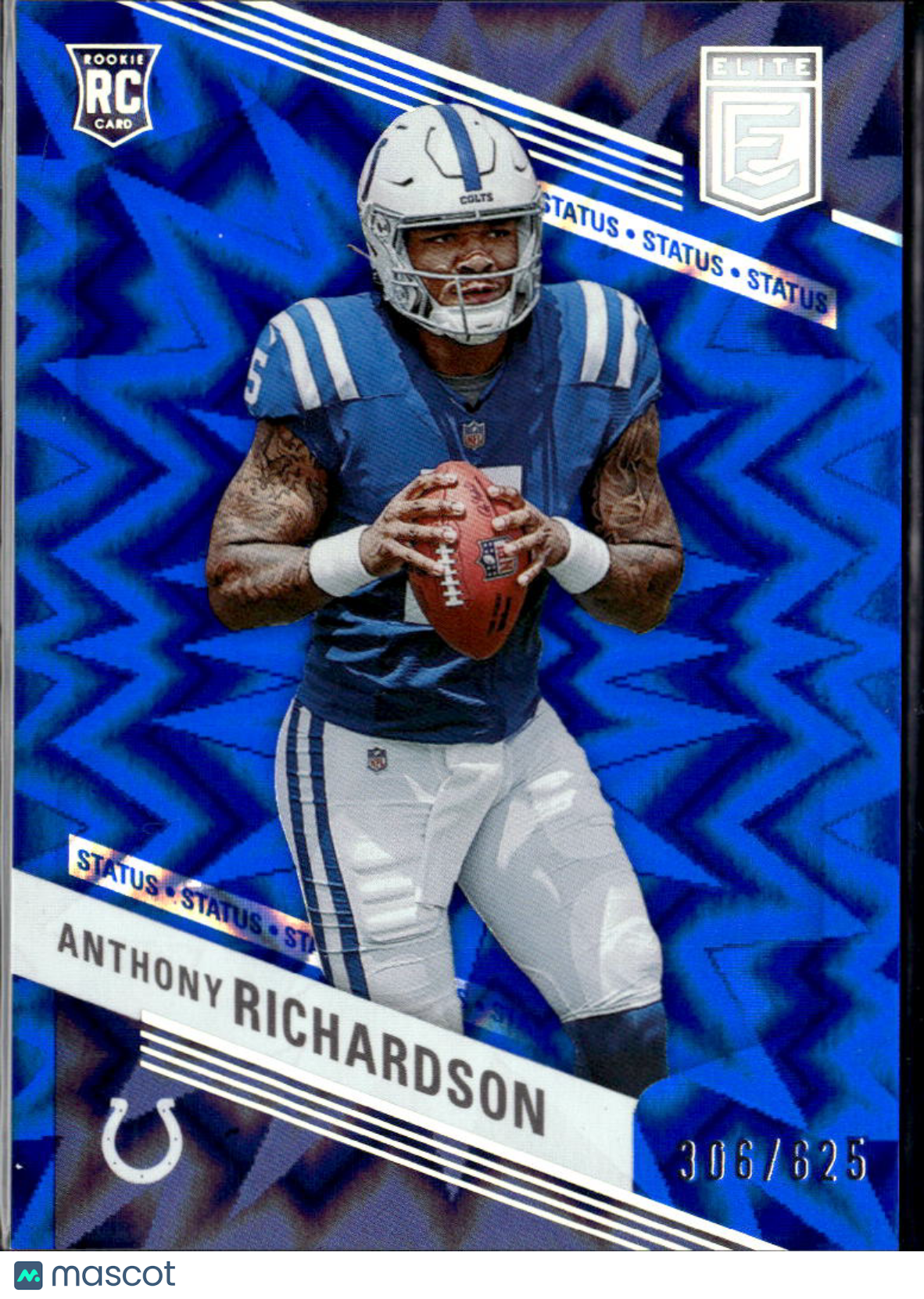 Anthony Richardson 2023 Elite Status RC Blue 306/625 Indianapolis Colts