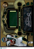 Braelon Allen 2024 Gold Standard Auto Autograph Patch RC /199 New York Jets