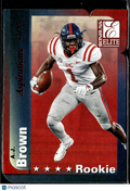 A.J. Brown 2019 Elite Red Aspirations Rookie RC 23/99 Tennessee Titans