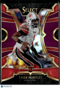 Tyler Huntley 2020 Chronicles Draft Picks Select RC Purple Prizm /99 Utah Utes