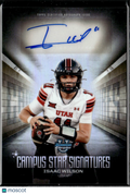 Isaac Wilson 2025 Bowman Chrome Campus Auto Autograph Utah Utes