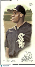 Frank Thomas 2019 Topps Allen & Ginter Mini Rip Card SSP #366 Chicago White Sox
