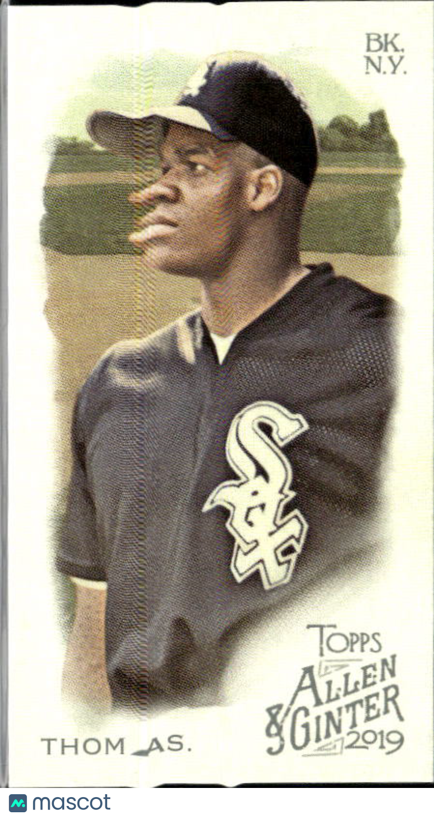 Frank Thomas 2019 Topps Allen & Ginter Mini Rip Card SSP #366 Chicago White Sox
