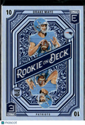 Drake Maye 2024 Elite Rookie on Deck RC North Carolina New England Patriots