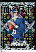 Jaxson Dart 2025 Mosaic Disco Prizm Introductions Rookie RC New York Giants