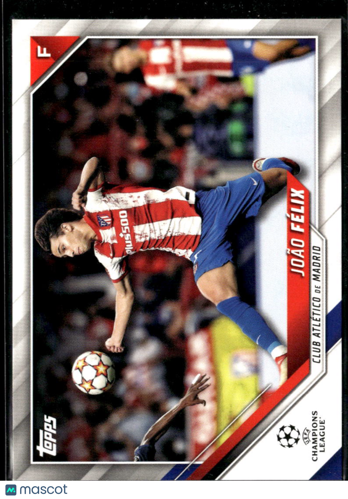 João Félix 2022 Topps UEFA Image Variation SSP Atlético de Madrid