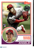 Shohei Ohtani 2018 Topps 35th Anniversary RC Los Angeles Angels