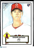 Shohei Ohtani 2018 Topps Gallery Heritage Rookie RC #H-26 Los Angeles Angels