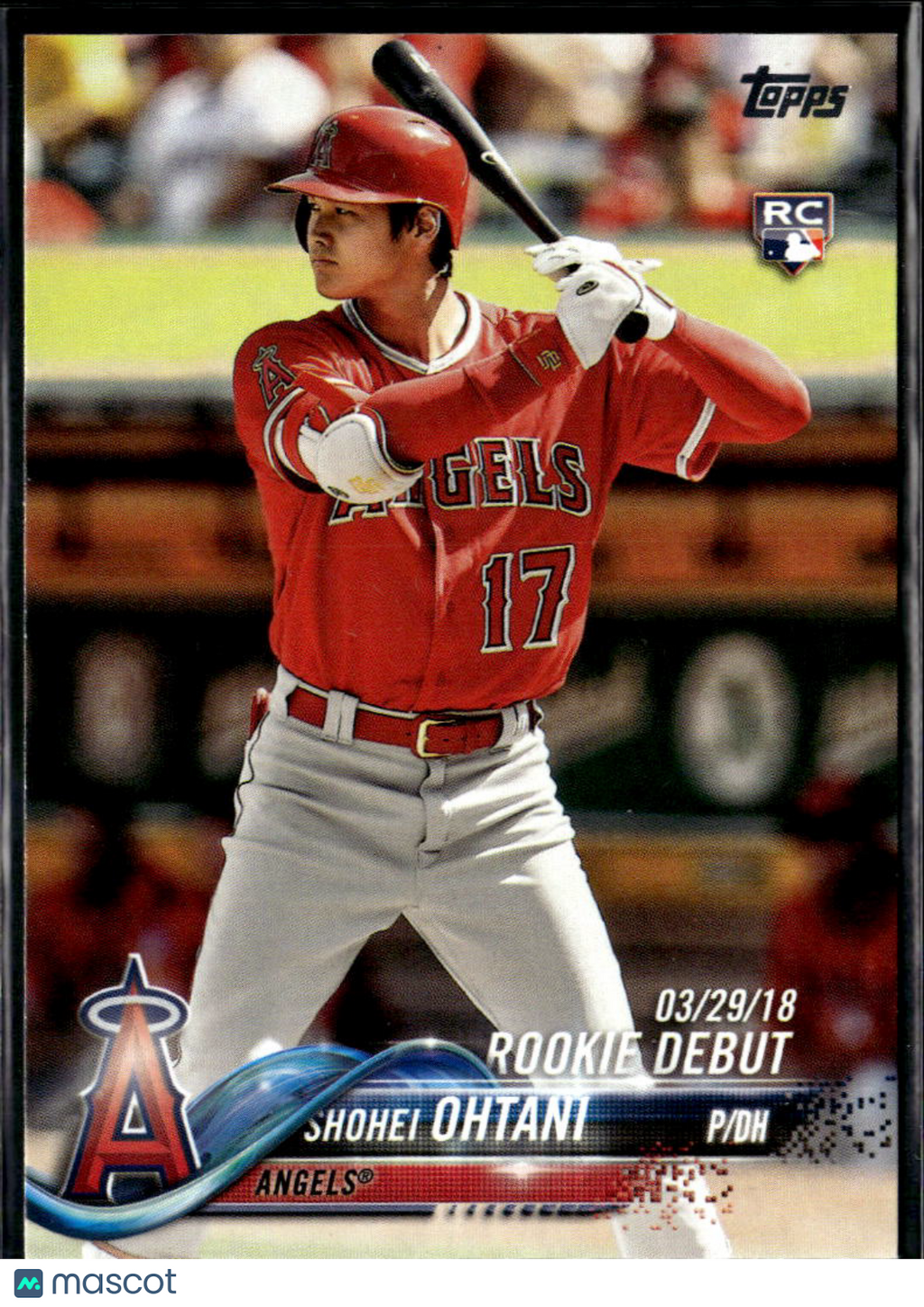 Shohei Ohtani 2018 Topps Update Series Rookie RC #US285 Los Angeles Angels