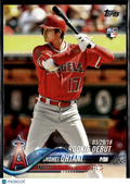 Shohei Ohtani 2018 Topps Update Series Rookie RC #US285 Los Angeles Angels