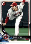 Shohei Ohtani 2018 Bowman Rookie Card RC #49 Los Angeles Angels