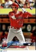 Shohei Ohtani 2018 Topps Update Series Rookie RC #US285 Los Angeles Angels