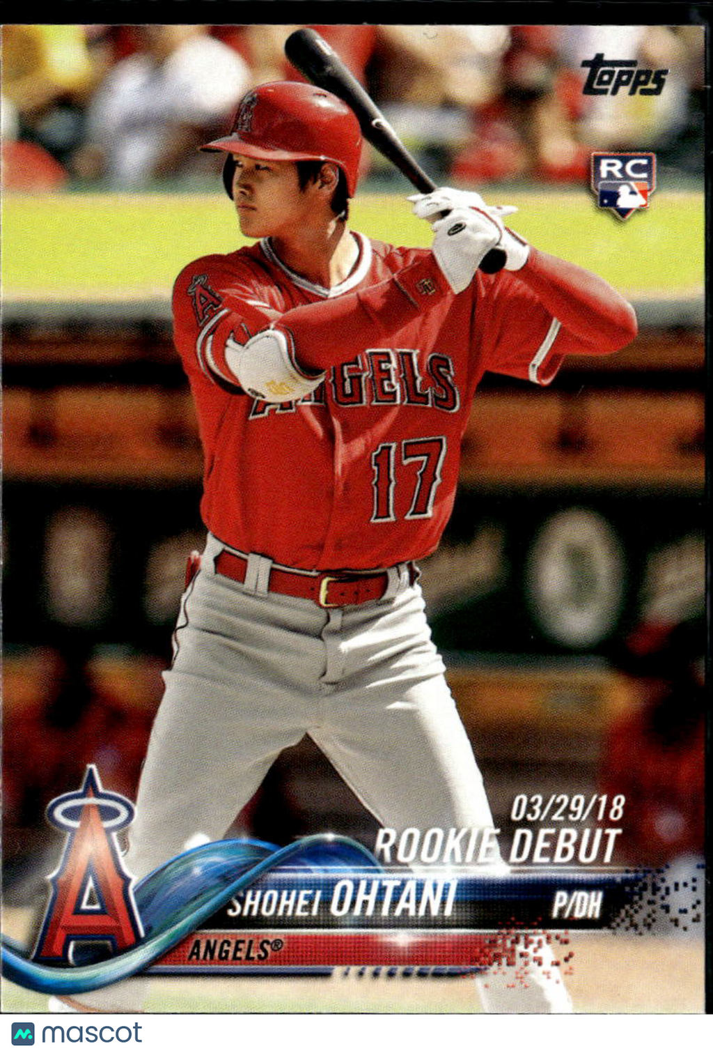 Shohei Ohtani 2018 Topps Update Series Rookie RC #US285 Los Angeles Angels