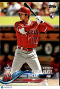 Shohei Ohtani 2018 Topps Update Series Rookie RC #US285 Los Angeles Angels