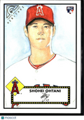 Shohei Ohtani 2018 Topps Gallery Heritage Rookie RC #H-26 Los Angeles Angels