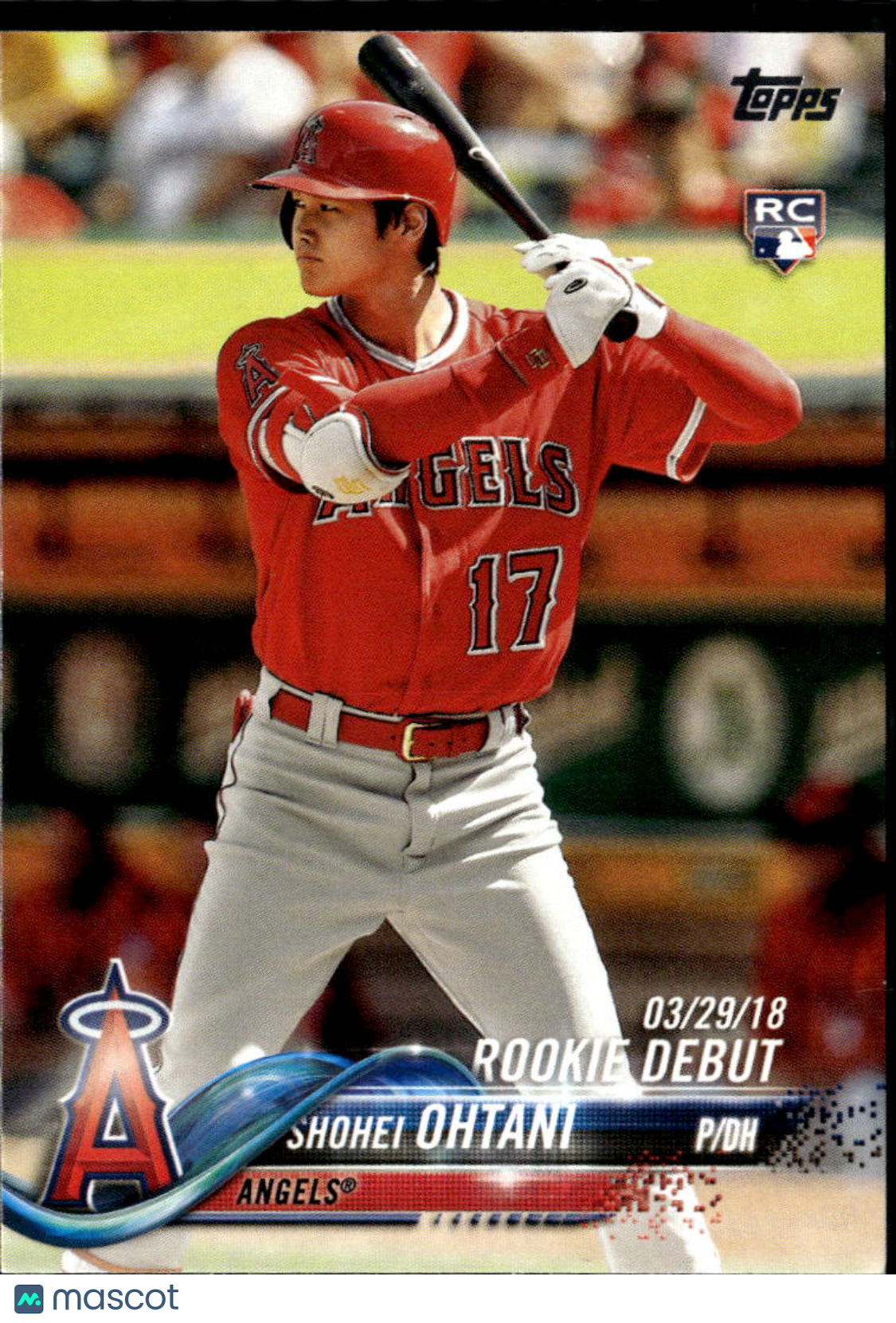 Shohei Ohtani 2018 Topps Update Series Rookie RC #US285 Los Angeles Angels