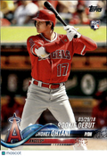 Shohei Ohtani 2018 Topps Update Series Rookie RC #US285 Los Angeles Angels