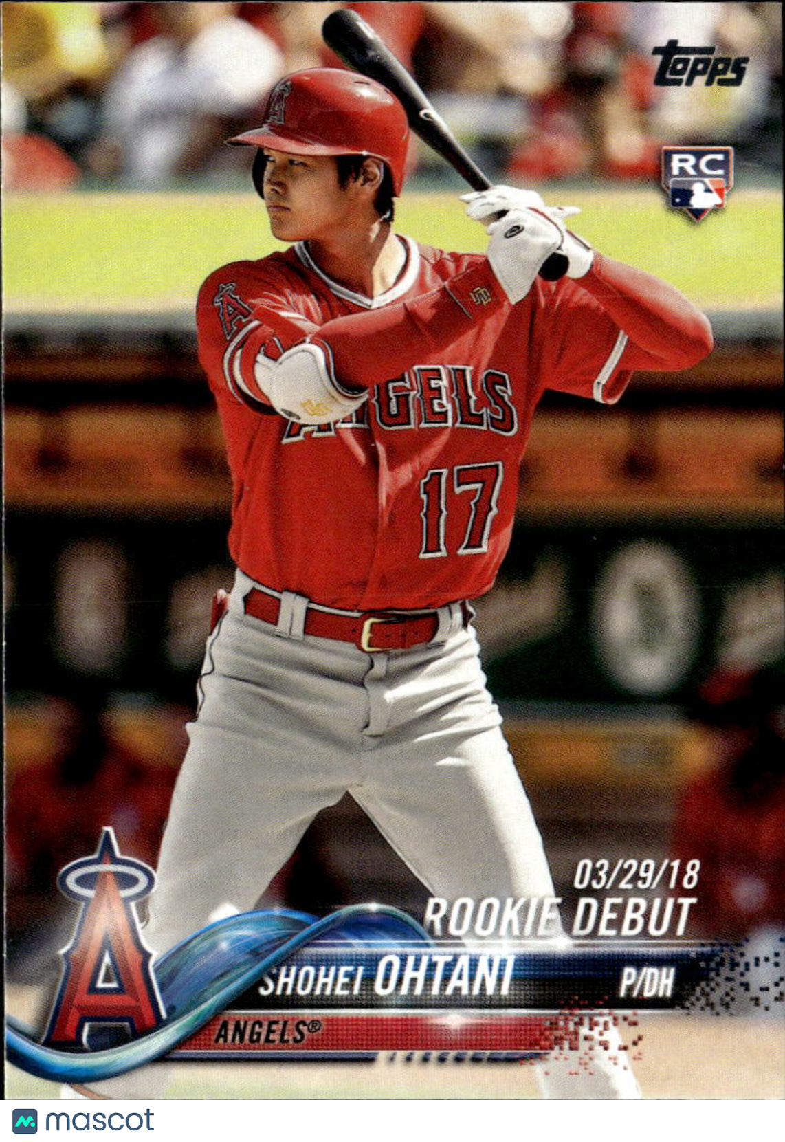 Shohei Ohtani 2018 Topps Update Series Rookie RC #US285 Los Angeles Angels
