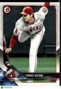 Shohei Ohtani 2018 Bowman Rookie Card RC #49 Los Angeles Angels