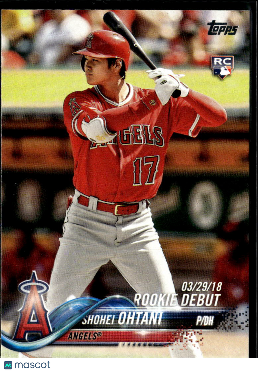 Shohei Ohtani 2018 Topps Update Series Rookie RC #US285 Los Angeles Angels