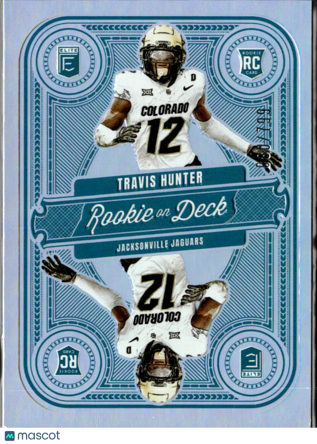 Travis Hunter 2025 Elite Rookie On Deck RC Colorado Jacksonville Jaguars 30/799