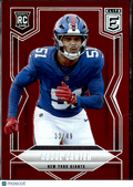 Abdul Carter 2025 Elite Red Aspirations RC Rookie 33/49 New York Giants