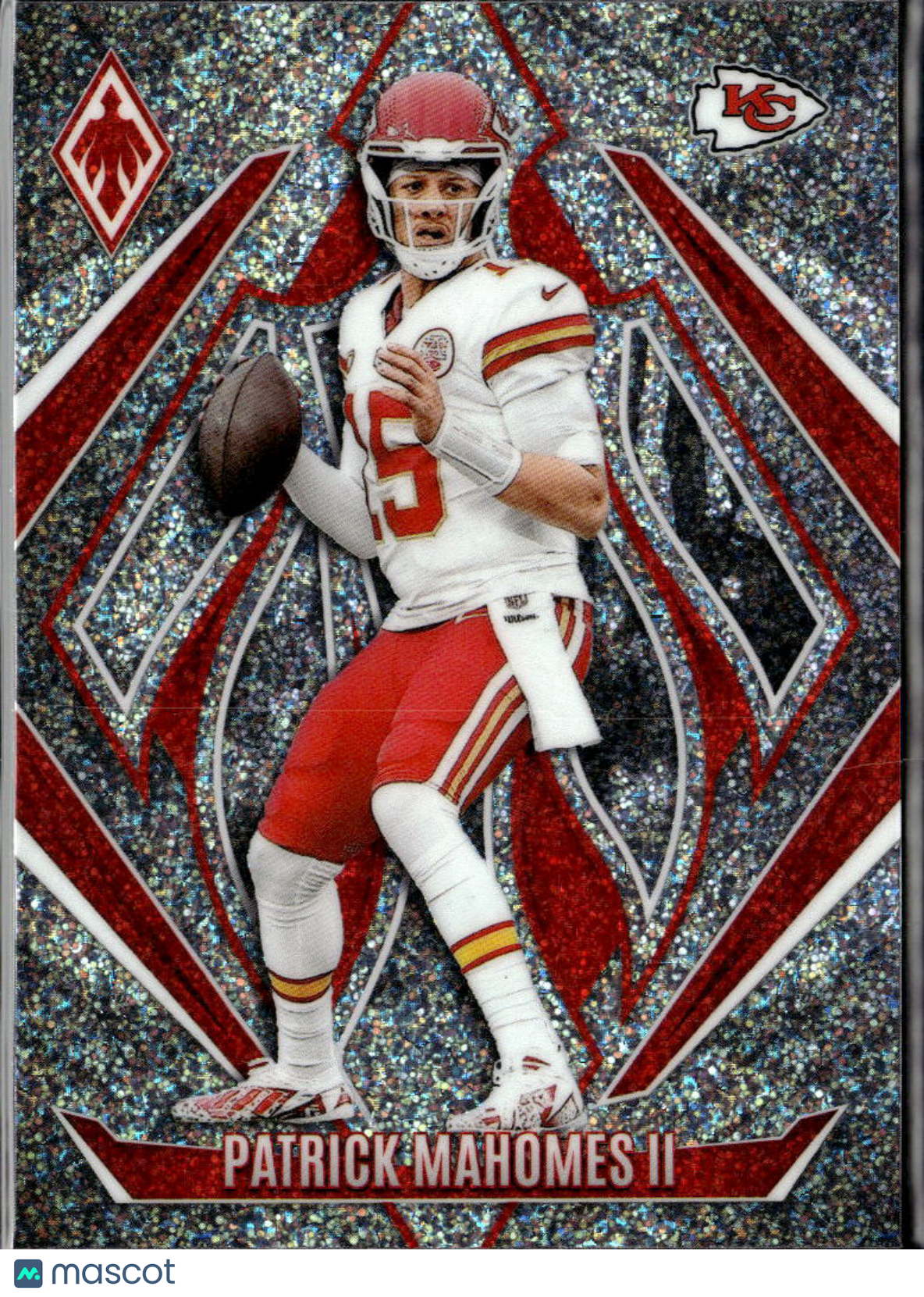 Patrick Mahomes II 2025 Phoenix Glitter SSP SHORTPRINT Kansas City Chiefs