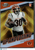 Chase Brown 2023 Contenders Optic Up and Coming CASE HIT RC Cincinnati Bengals