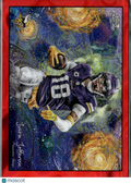 Justin Jefferson 2025 Topps Chrome Cosmic Starry Night RED Refractor 5/5 Vikings