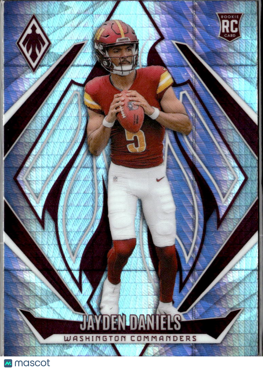 Jayden Daniels 2024 Phoenix Hyper Prizm Rookie RC Washington Commanders