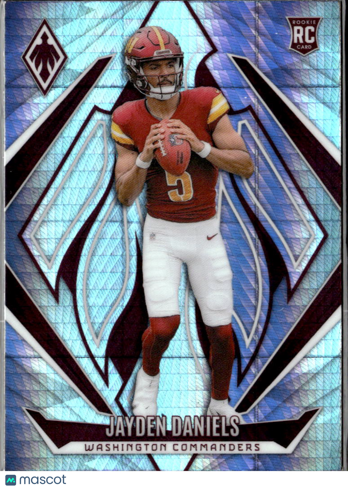 Jayden Daniels 2024 Phoenix Hyper Prizm Rookie RC Washington Commanders