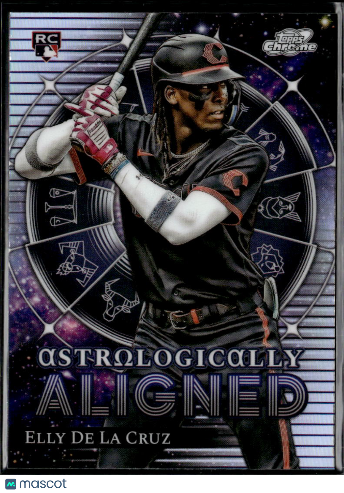 Elly De La Cruz 2024 Topps Chrome Cosmic Astrologically Aligned RC Rookie Reds