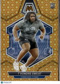 T'Vondre Sweat 2024 Mosaic Honey Comb Prizm Rookie RC SSP Tennessee Titans