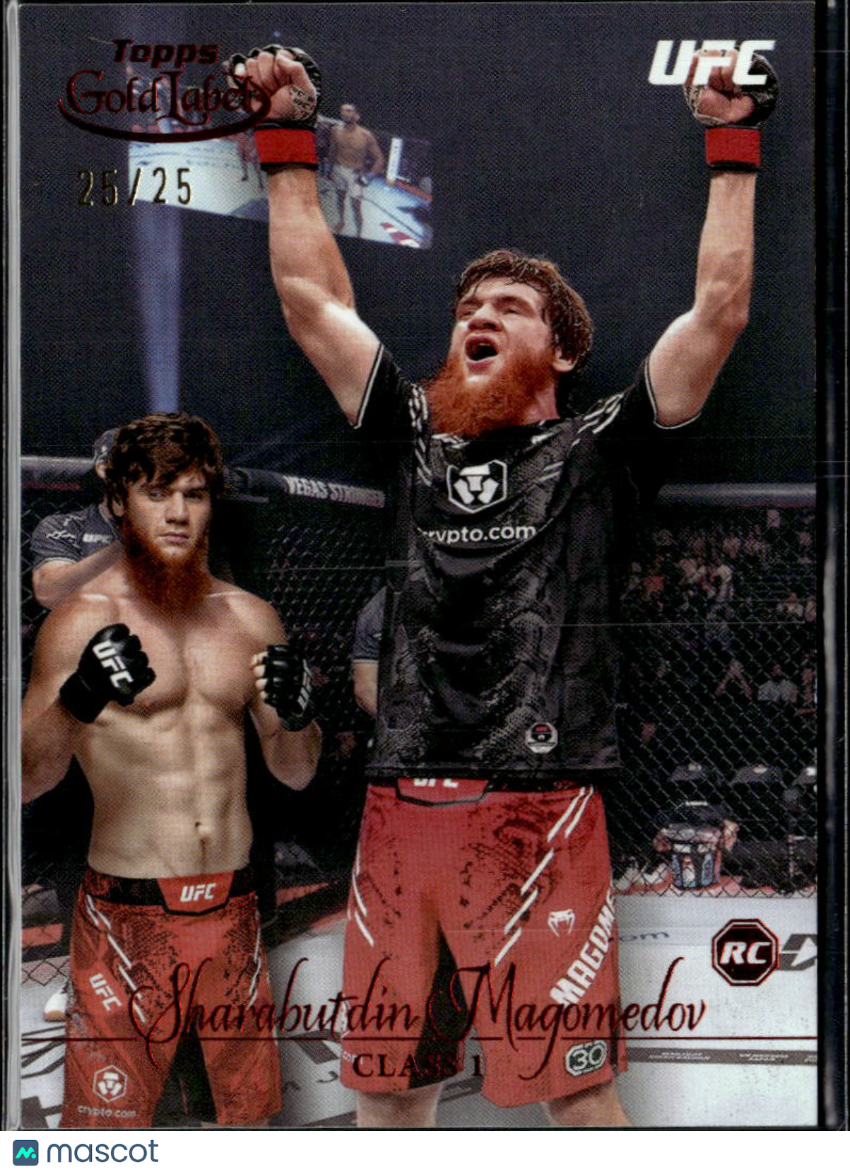 Sharabutdin Magomedov 2024 Topps Gold Label UFC Red Rookie RC 25/25