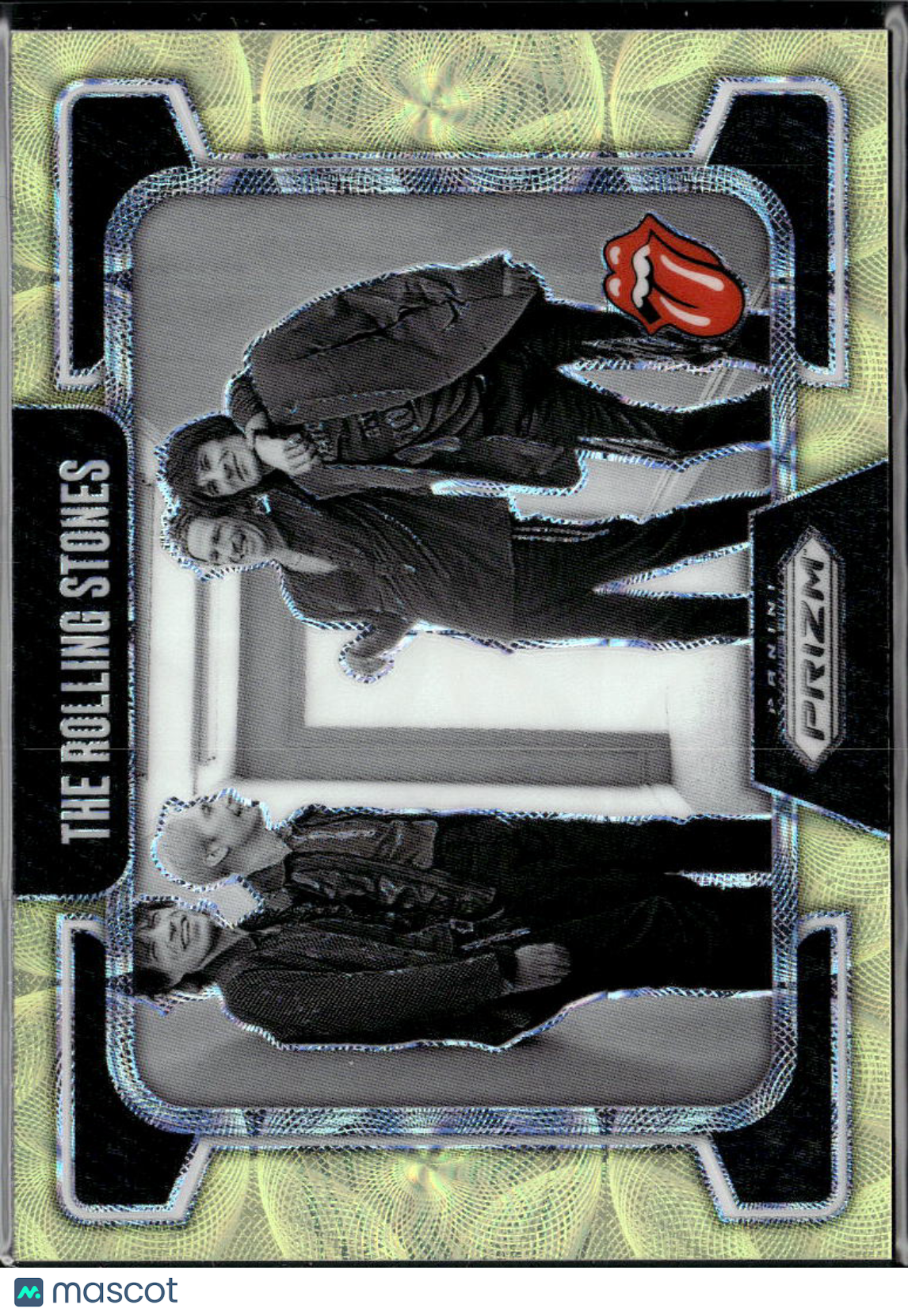The Rolling Stones 2025 Prizm Yellow Scope Prizm 100/199 #54