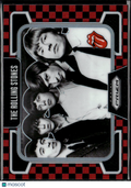The Rolling Stones 2025 Prizm Red Black Checkerboard Prizm 41/179 #97
